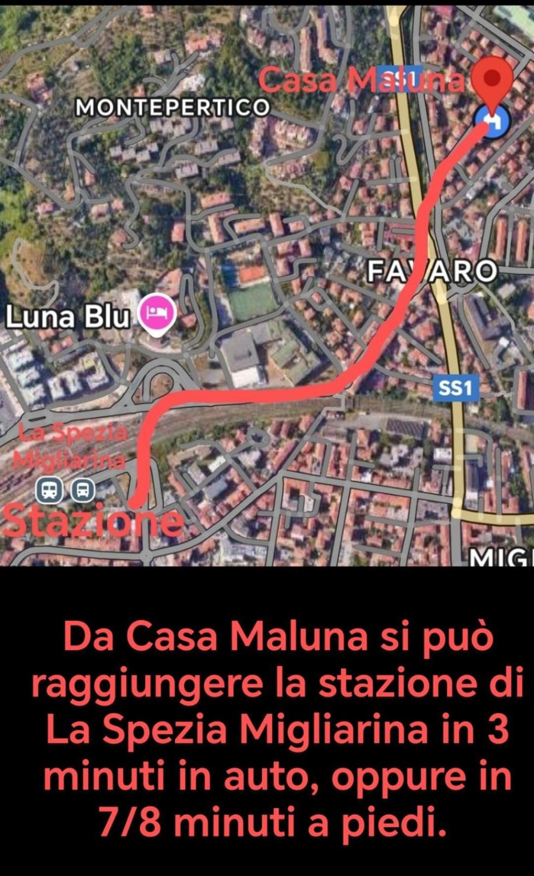 Casa Maluna La Spezia Buitenkant foto